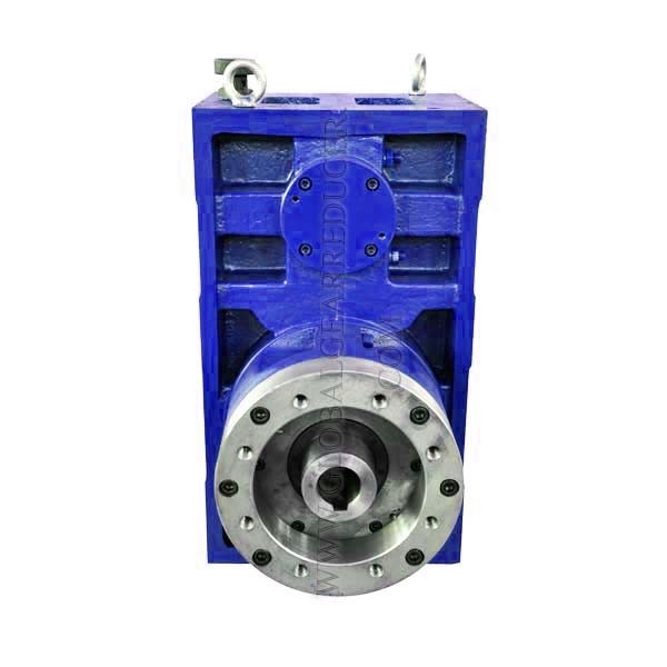 Single Screw Hard Tooth Surface Helical Gear Reducer For PP/PE/PVC Plastic Extruder