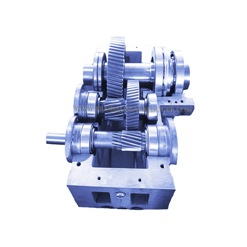 ZLYJ173/180/200 Single Screw Helical Gear Reducer  For PE/PPR/HDPE Pipe Extruder